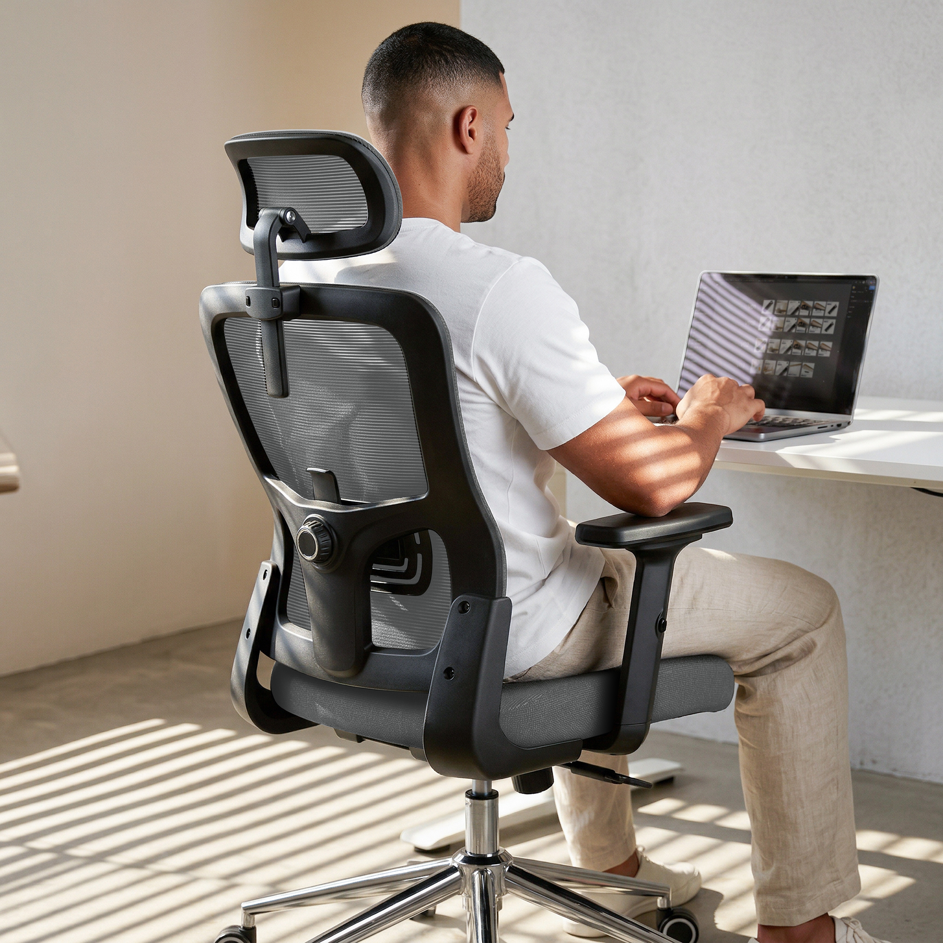CLOUVOU BrightSeat – Ergonomischer Bürostuhl: Preis-Leistungssieger