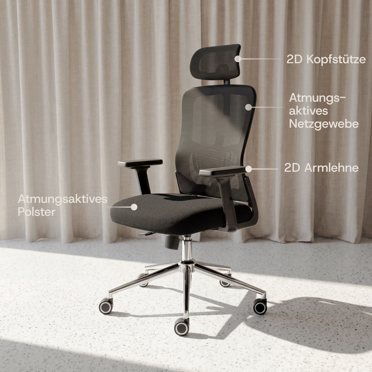 CLOUVOU BrightSeat – Ergonomic Office Chair: Best Value Winner