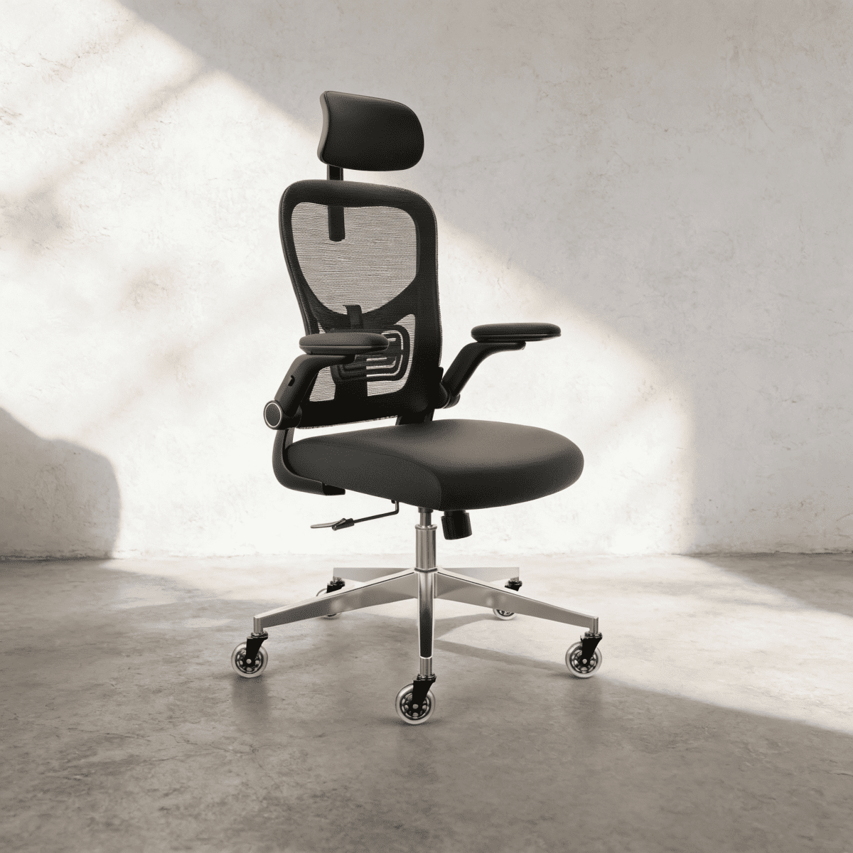 CLOUVOU SmartSeat – Ergonomischer preiswerter Bürostuhl - Clouvou Grau