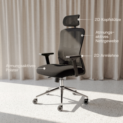 CLOUVOU BrightSeat – Ergonomic Office Chair: Best Value Winner