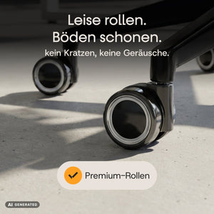 BALANCE – Ergonomischer Bürostuhl - Clouvou Schwarz