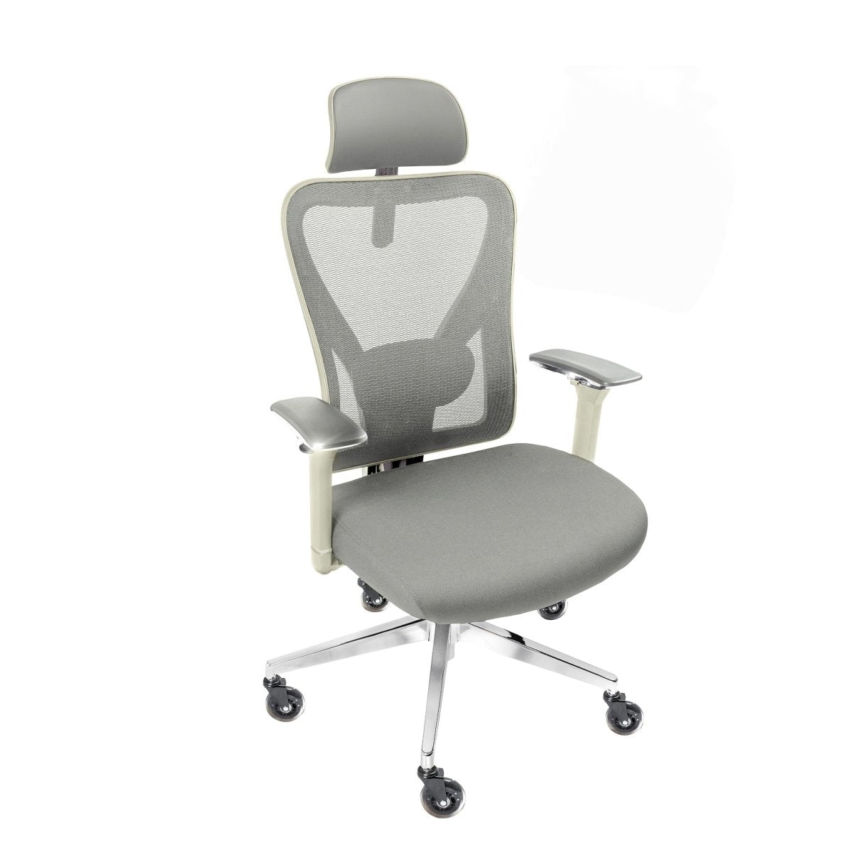 CLOUVOU CleverSeat - Ergonomischer Bürostuhl "Zeitloses Design trifft auf unschlagbare Qualität" - Clouvou #farbe_creme