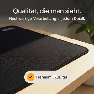 Mikrofaser-Oberfläche des CLOUVOU DeskPad für präzise Mausbewegungen
