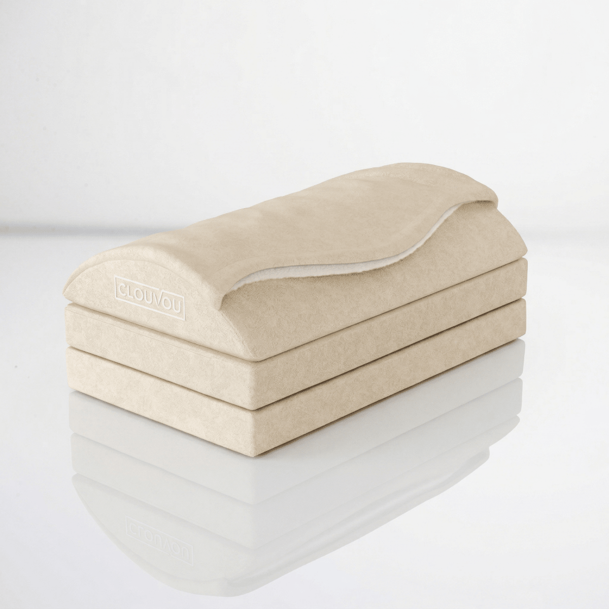 CLOUVOU MasterRest – Ergonomic Footrest | 3 Height Levels & Heat Pack