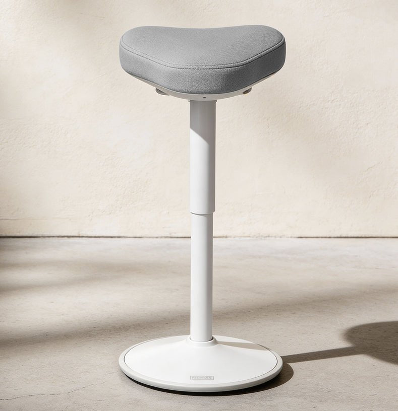 CLOUVOU Nexus (47 - 64 cm) - Ergonomischer Hocker - Clouvou Grau