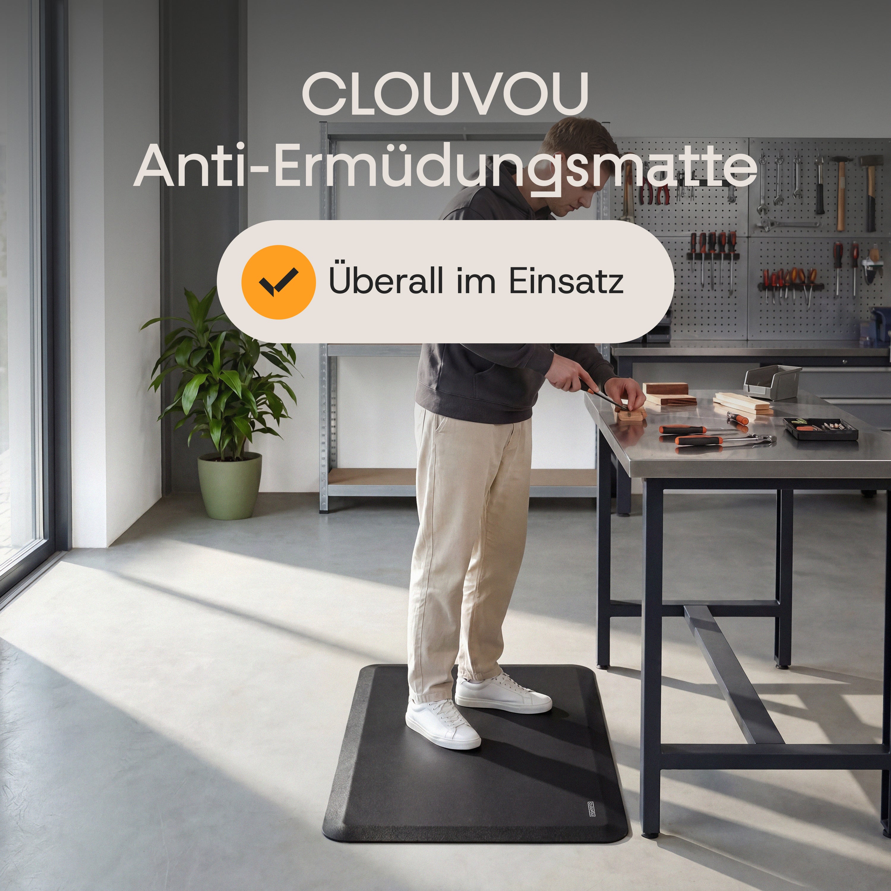 CleverMat – Ergonomische Anti-Ermüdungsmatte